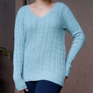 LIGHT BLUE SWEATER